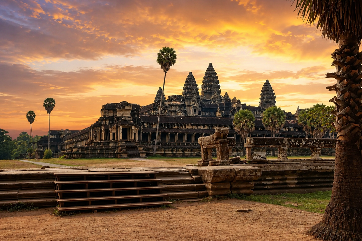 Circuit de 12 jours : Phnom Penh, Kratie, Battambang et Angkor