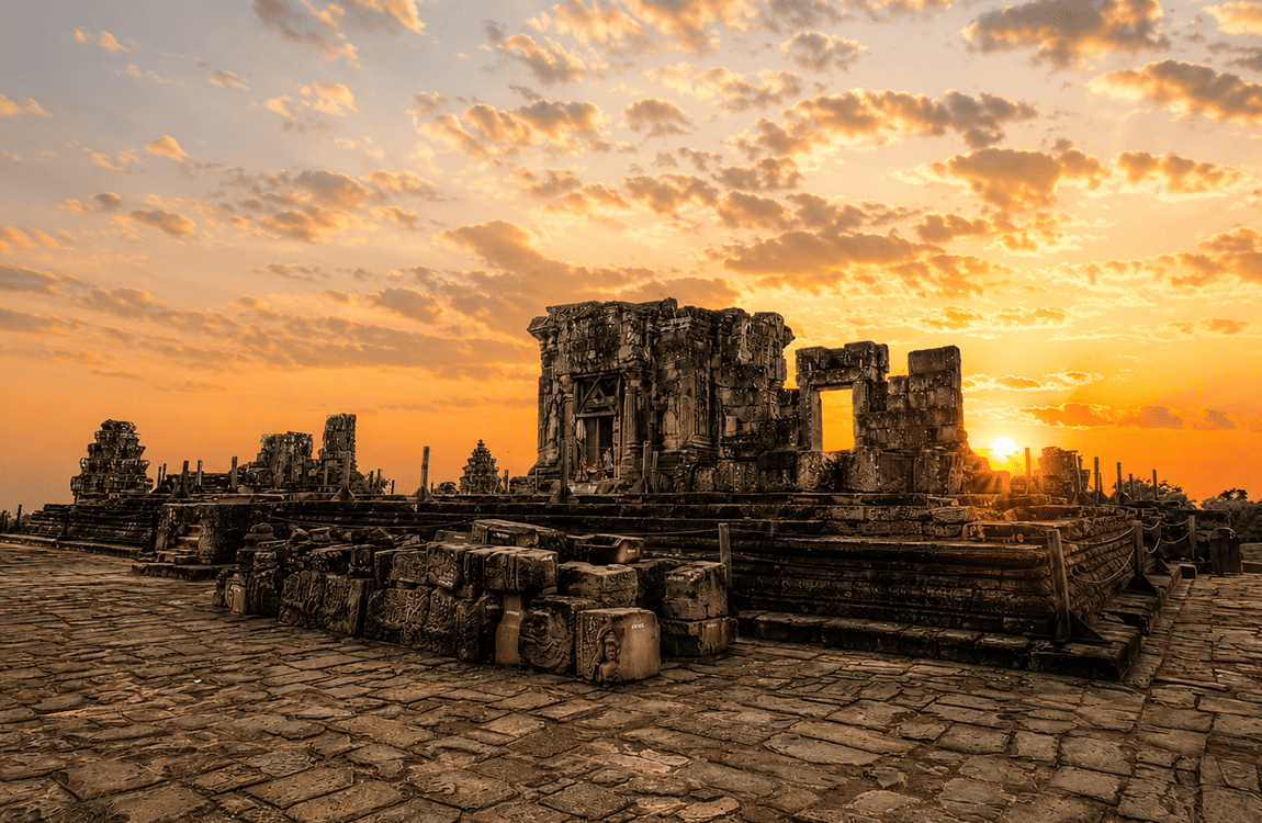 Petit circuit Angkor Wat – coucher du soleil (Sunset tour)